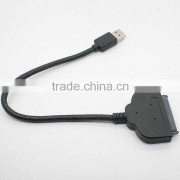 USB3.0 to sata 22 pin hard Disk drive cable high speed SSD Adapter cable