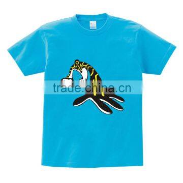 OEM Wholesale Fabric Cartoon Hand Design Men Tshirt photo-6