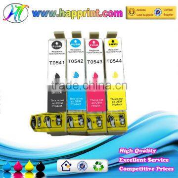 Office ink cartridge for Epson T0541 T0542 T0543 T0544 for Epson refill ink cartridge