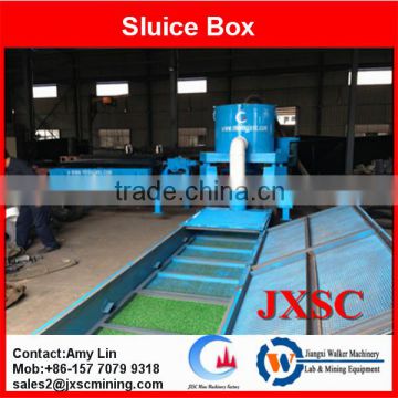 gold panning box gold sluice mat for gold tailing recovery