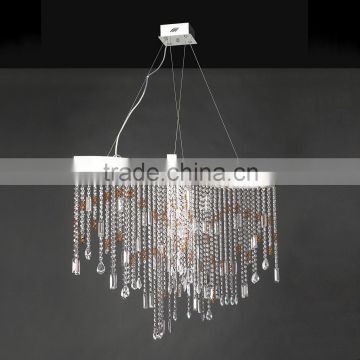 X-Shaped Contamporary dazzling crystal Light for House Decoration