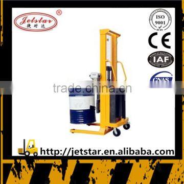 Semi Electric Hydraulic oil drum lift forklift