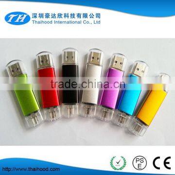 2014 new product otg usb flash drive,OTG usb for smartphone&PC thumb pendrive memory stick.