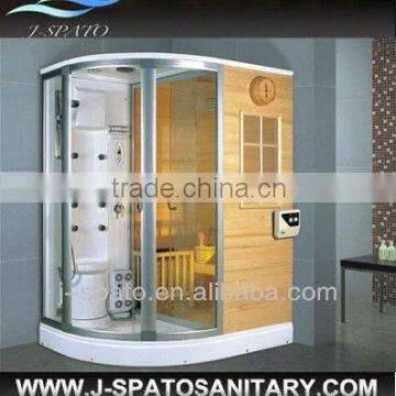 Luxury sauna room,sauna shower combination