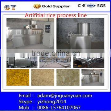 Reconstituded artifitial rice making equipments / process line