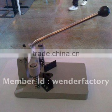 Professional manufacturer WD-30 Pressing device Manual Round Corner Cutting Machine corner rounder