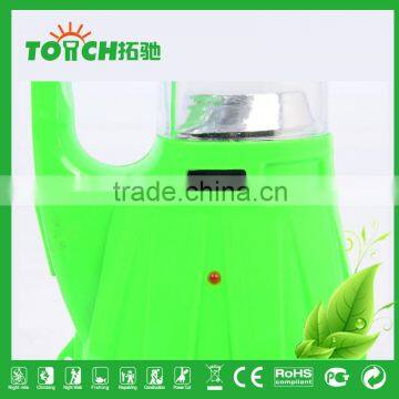 Multifunctional LED Plastic Solar Rechargeable Flashlight Lamp With Charger Plastic Camping Light Lamps photo-6