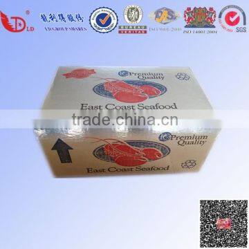 Recycled Corrugated Carton Box For Seafood Shipping