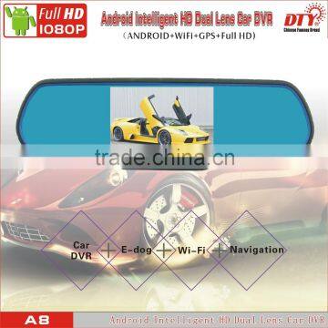 DTY Car Wireless Reversing Camera With Rearview Mirror,android Video Recorder for Car,A8 photo-4
