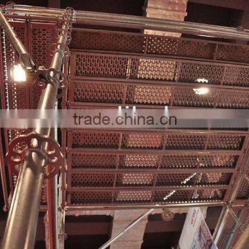 Adjustable Q235 Steel Wedge Lock Scaffolding For Concrete Building Construction