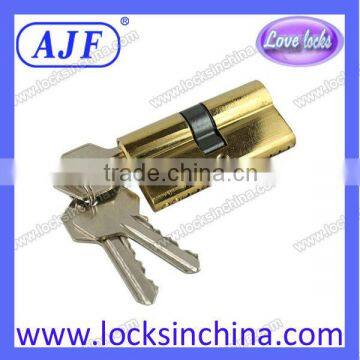 AJF high quality and security 60mm zinc alloy cylinder lock