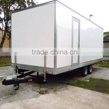 Gooseneck Horse Trailer, Portable Toilet, Movable Trailer Toilet
