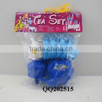 Funny plastic tea play toy set