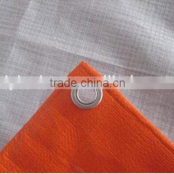 Plastic Sheeting PP/PE Tarpaulin Leno Woven Fabric Colored Finished Surface High Tensible Strong Reinforce Edge Awning Anti uv photo-3