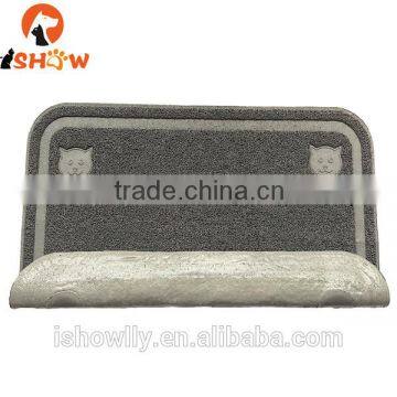 Cat Embossed Logo Cat Litter Sand Mat Pvc Extra Thickness Anti-tear Extra Size photo-5