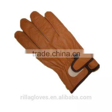 Brown Pigskin Waterproof Anti-oil Cut Working Gloves photo-2