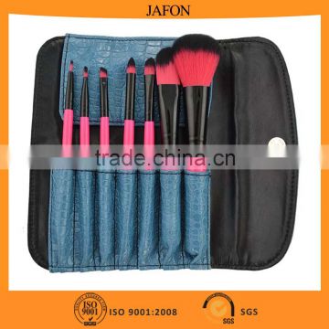 7pcs synthetic hair cosmetic brush set