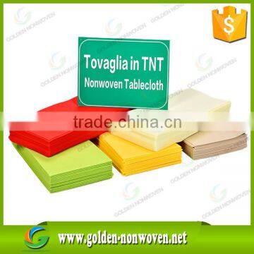 Direct Manufacturer Disposable nonwoven Fabric Cheap Table Cloth