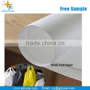 High Quality 80g White Kraft Paper Rolls for Bags and Hang Tags