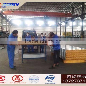 MGO Composite Board Metal Faced Sandwich Panel With Fireproof and Moistureproof photo-6