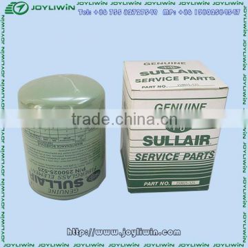 Factory new products oil filter JOY 250025-525 for Sullair air compressor