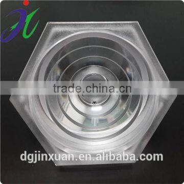 Acylic led cob lens for street lights