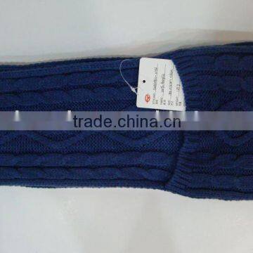 Cable Pocket Knitted Scarf