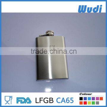 8 OZ long shape stainless steel hip flask HSF008