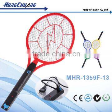 Three-layer Nets ABS Material High Quality Rechargeable Electric Mosquito Racket photo-3