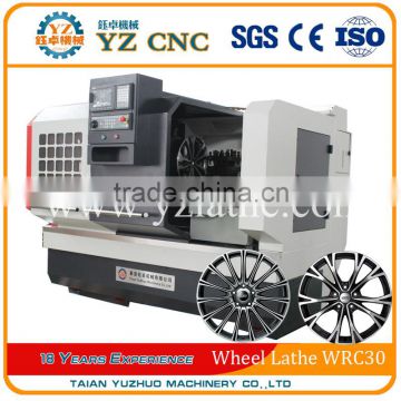 WRC30 cnc wheel lathe cutting machine