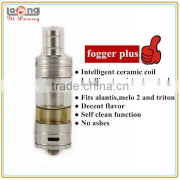 yiloong 4ml capacity Fogger plus dual ceramic coil and rba coil