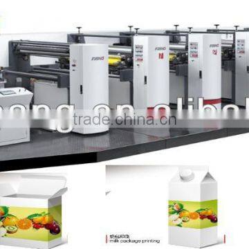 Milk package printing machine