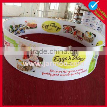 spandex fabric polyester and alum frame Ceiling Hanging Banner For Expo