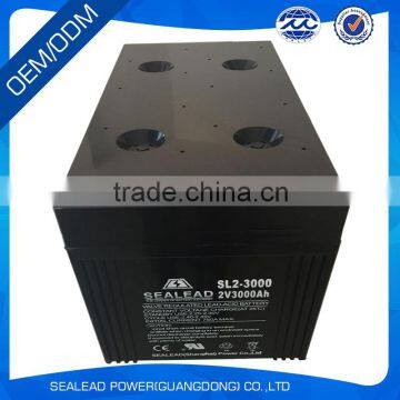 storage 2v 3000ah lead acid battery for ups