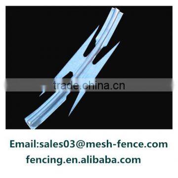 Best quality with bottom price galvanized razor barbed wire Blade Barbed Wire, Razor Wire For Sale