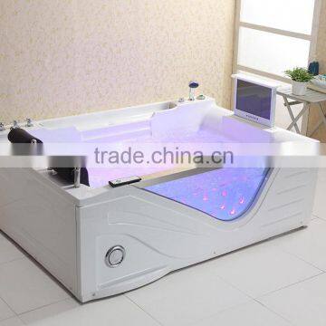 Hot Sale Corner Cheap Modern Hydromassage Bathtub Shower Combo photo-3