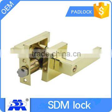 Zinc alloy tubular lever lock, tubular lever lock