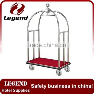 Luggage concierge birdcage trolley price of push cart