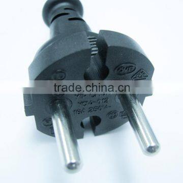 Korean standard 16A /250V 2pin Korean power plug