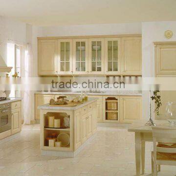 White Painting America Country Style Kitchen Cabinet