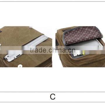 2014 Multiple Color Fashion Hiking Backpack, Cotton Canvas Backpack for Sport in Guangzhou photo-5