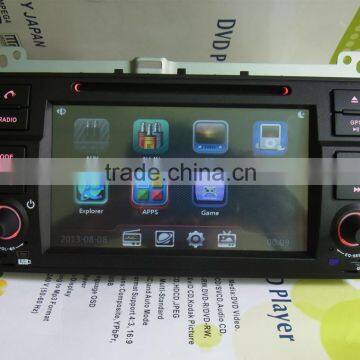car dvd player gps ipod rds radio 3G phonebook for BMW E46 DJ7062
