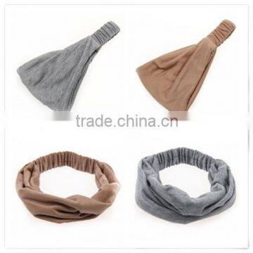 2015 fashion wide elastic towl headbands