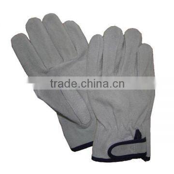 Without Lining Cowskin Leather Driver Glove photo-3