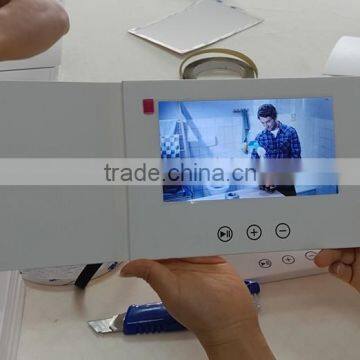 2.4''/2.8''/4.3'/5"/7'/9"/10'' TFT LCD Video Card/Lcd Video Booklet/Video Brochure For Advertising