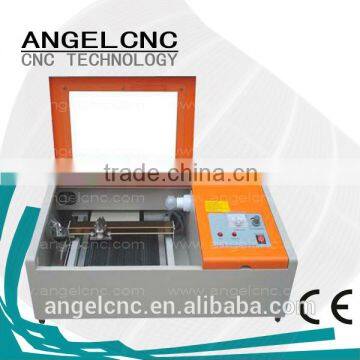 AG40B low price CO2 laser engraving machine for leather wood acrylic plastic