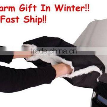 Waterproof Winter Warmer Gloves Pram Pushchair Hand Muff