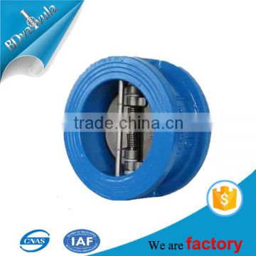 jis 10k cast iron wafer check valve good price