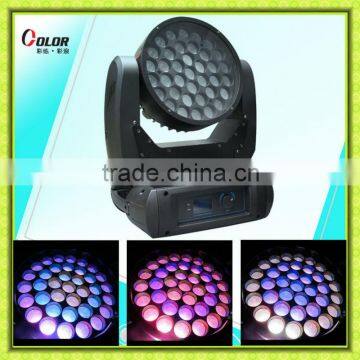 37pcs 12W RGBW 4 in 1 zoom night club led lighting