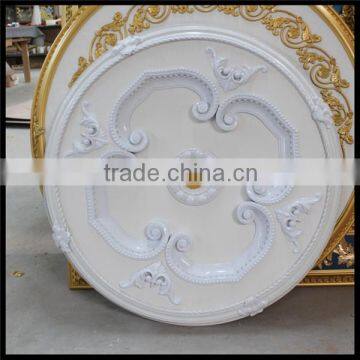 Luxury ceiling medallion octangonal artistic pattern pvc flat false ceiling design